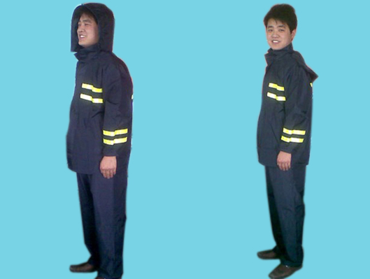 【河北五星電力】【防汛搶險系統(tǒng)專用】【雨衣套裝】【風(fēng)衣式雨衣】