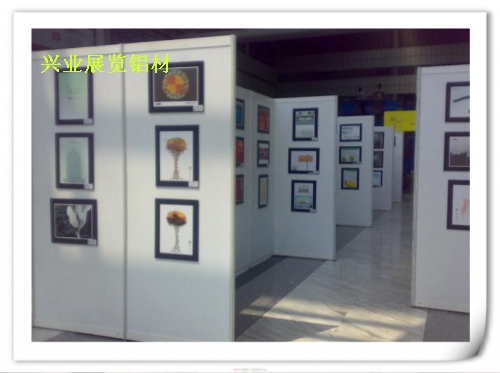 八棱柱標攤，八棱柱標展材料,展覽屏風.