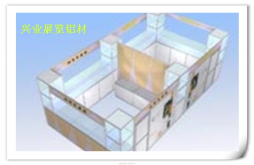 展覽會展覽展間展覽展間，生產(chǎn)八棱柱標準攤位鋁材