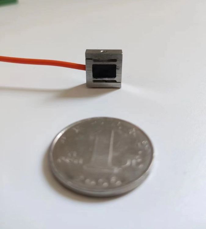 微型推力傳感器5kg小尺寸測(cè)力傳感器EVT-10L-5kg荷重元傳感器