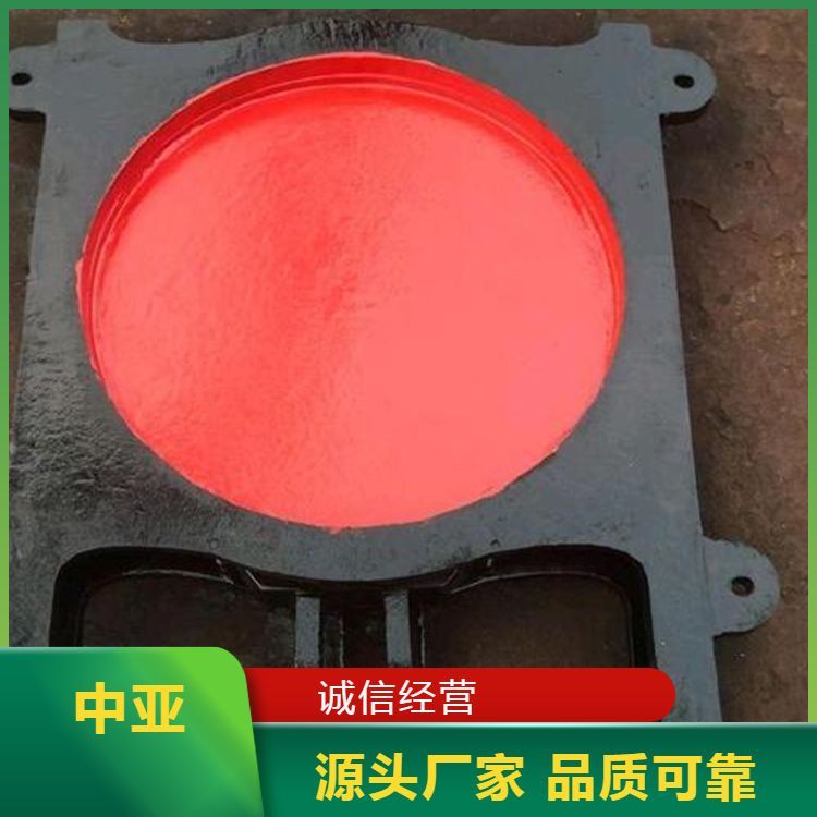 中亞側翻圓形自動dn600雙開式鑄鐵拍門銷售堅固耐用發(fā)貨及時