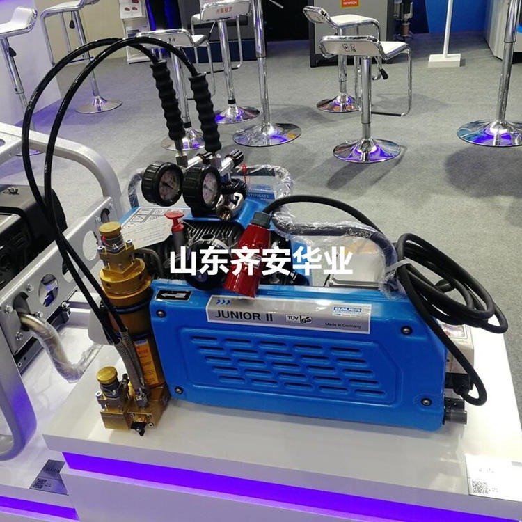 BAUER寶華JUNIORII-W消防潛水用呼吸器氣瓶充氣泵