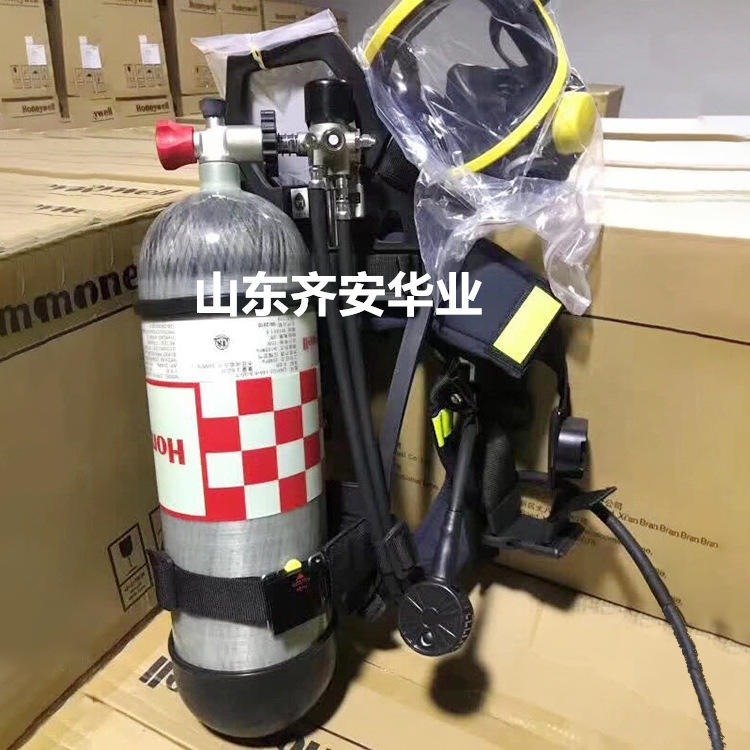 霍尼韋爾國標C900系列SCBA105K碳纖維氣瓶空氣呼吸器CRPIII-144-6.8-30-T