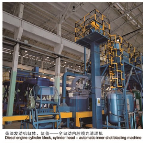 吉川機(jī)械發(fā)動機(jī)缸體、缸蓋全自動內(nèi)腔噴丸機(jī)汽配