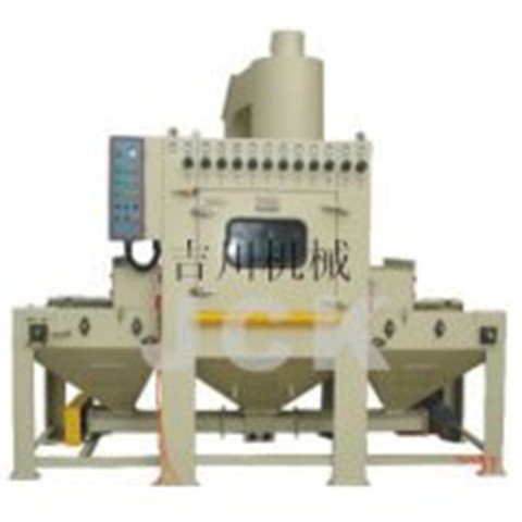 JCK-SS800-12A自動(dòng)傳輸式噴砂機(jī)_適用于四方體、圓盤(pán)、板材類(lèi)噴砂處理