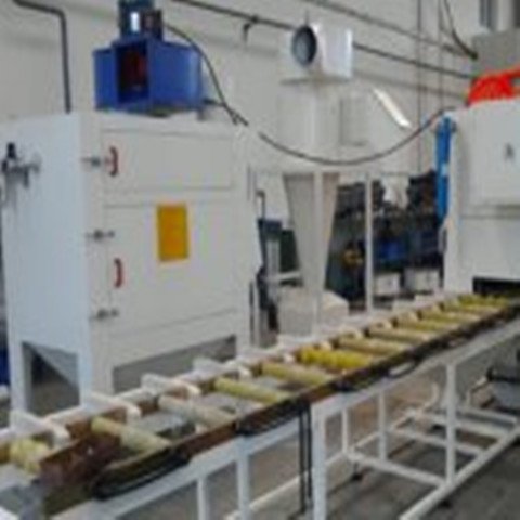 銅排雙面自動噴砂機(jī)