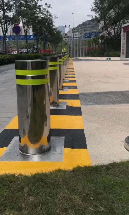全自動液壓升降柱一體式學(xué)校思科瑞攔車防沖撞路樁