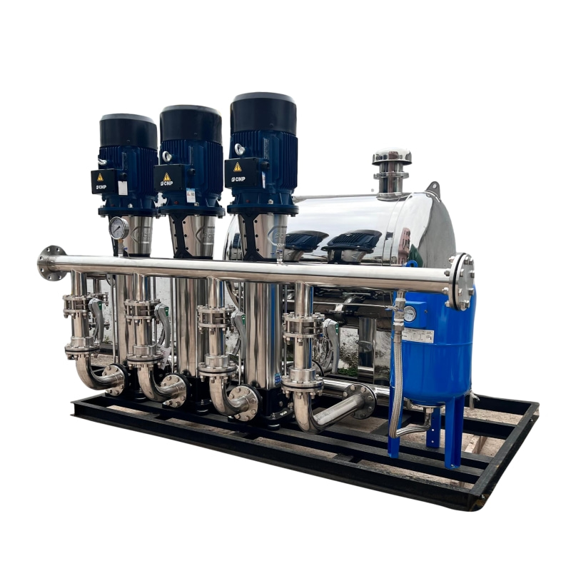 惠沃德靜音管中泵7.5KW低噪音變頻水泵恒壓供水機組安裝調(diào)試