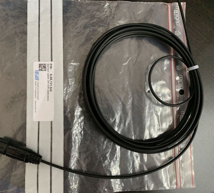 斯旺分析耗材SWANPH電極電纜A-88.131.520長(zhǎng)度5M用于A-87.110.200