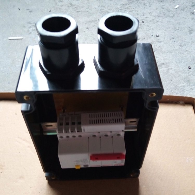 FLK52-32\/3P負(fù)荷開(kāi)關(guān)箱防水防塵防腐斷路器帶漏電保護(hù)空氣開(kāi)關(guān)箱
