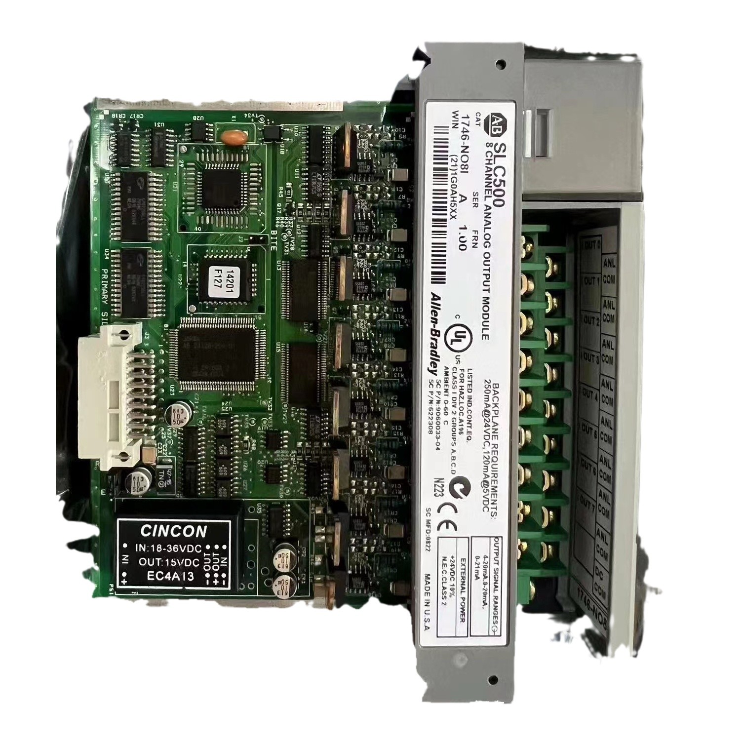 全新AB1746-NO8IPLC工控8點輸出模塊現貨議價