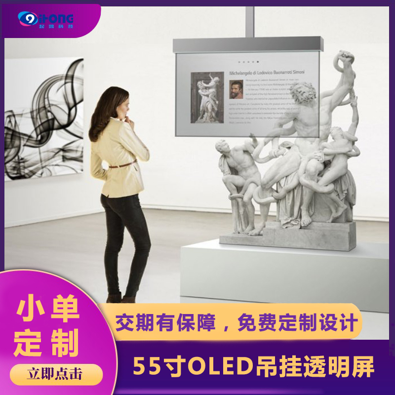 OLED屏幕-55寸超薄oled雙面屏-柔性屏全面屏-起鴻科技