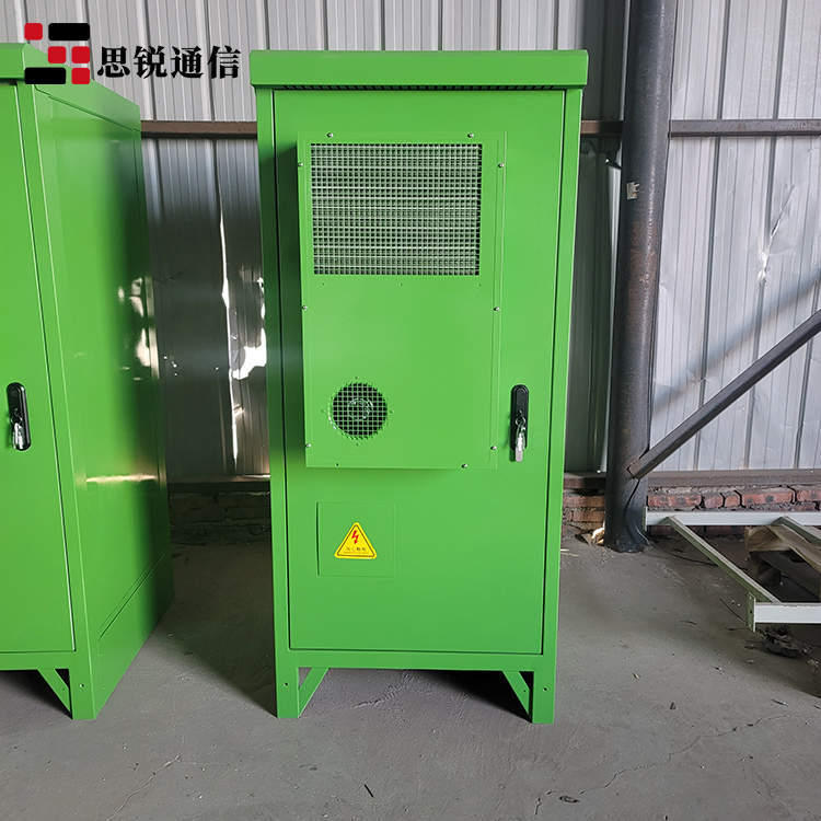室外一體化通信機(jī)柜5G基站電源柜1.7米設(shè)備柜綠色款戶外綜合柜