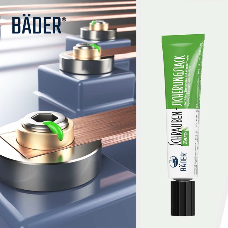德國BADER螺紋標記漆SchraubensicherungslackZero水基綠色20ml