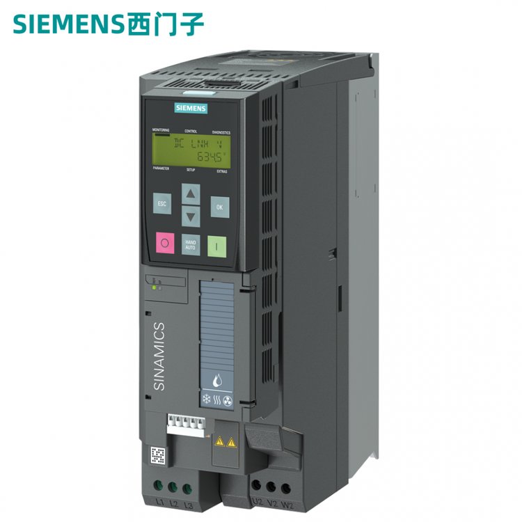 西門(mén)子G120XA風(fēng)機(jī)泵專(zhuān)用變頻器6SL3220-3YD24-0UB0功率7.5kW