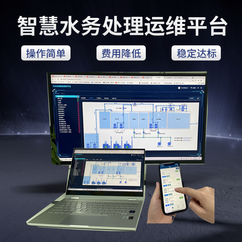 智能污水處理運維系統(tǒng)PLC物聯(lián)網云平臺OA智能化智慧水務系統(tǒng)