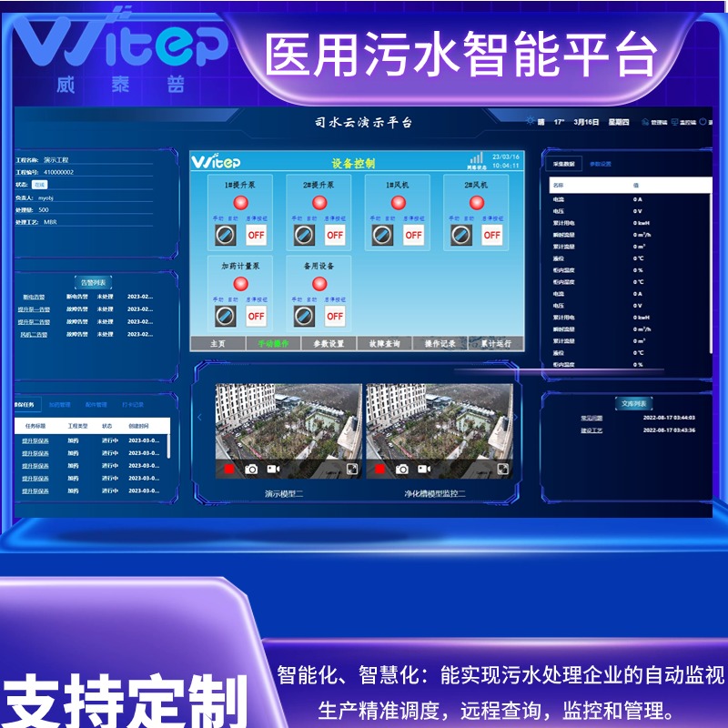 環(huán)保企業(yè)數(shù)字化運(yùn)維系統(tǒng)oa管理平臺水廠自動(dòng)運(yùn)維
