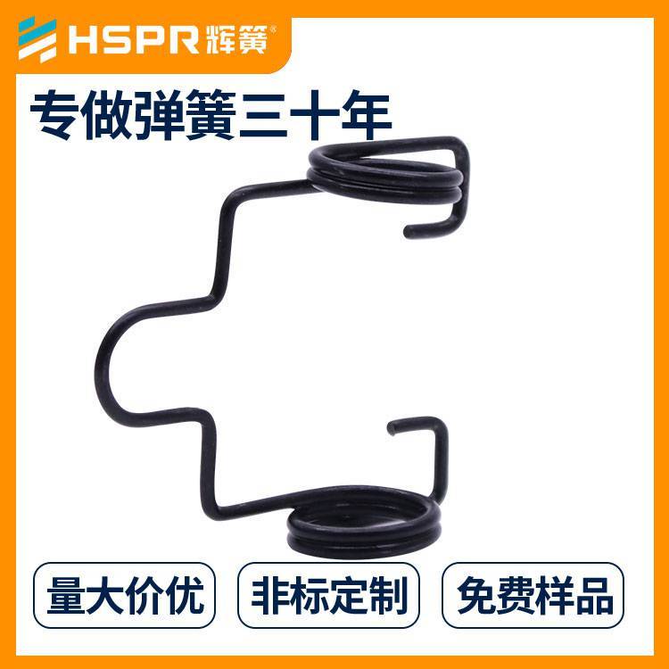 矩形材料扭轉(zhuǎn)簧雙層扭轉(zhuǎn)彈簧電腦開關(guān)扭轉(zhuǎn)彈簧電動汽車扭簧定制