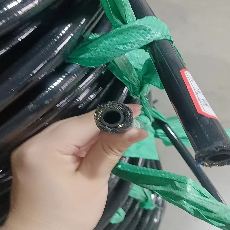 耀承雙層鋼絲增強(qiáng)尼龍樹脂管編織、纏繞橡膠軟管清洗機(jī)專用管