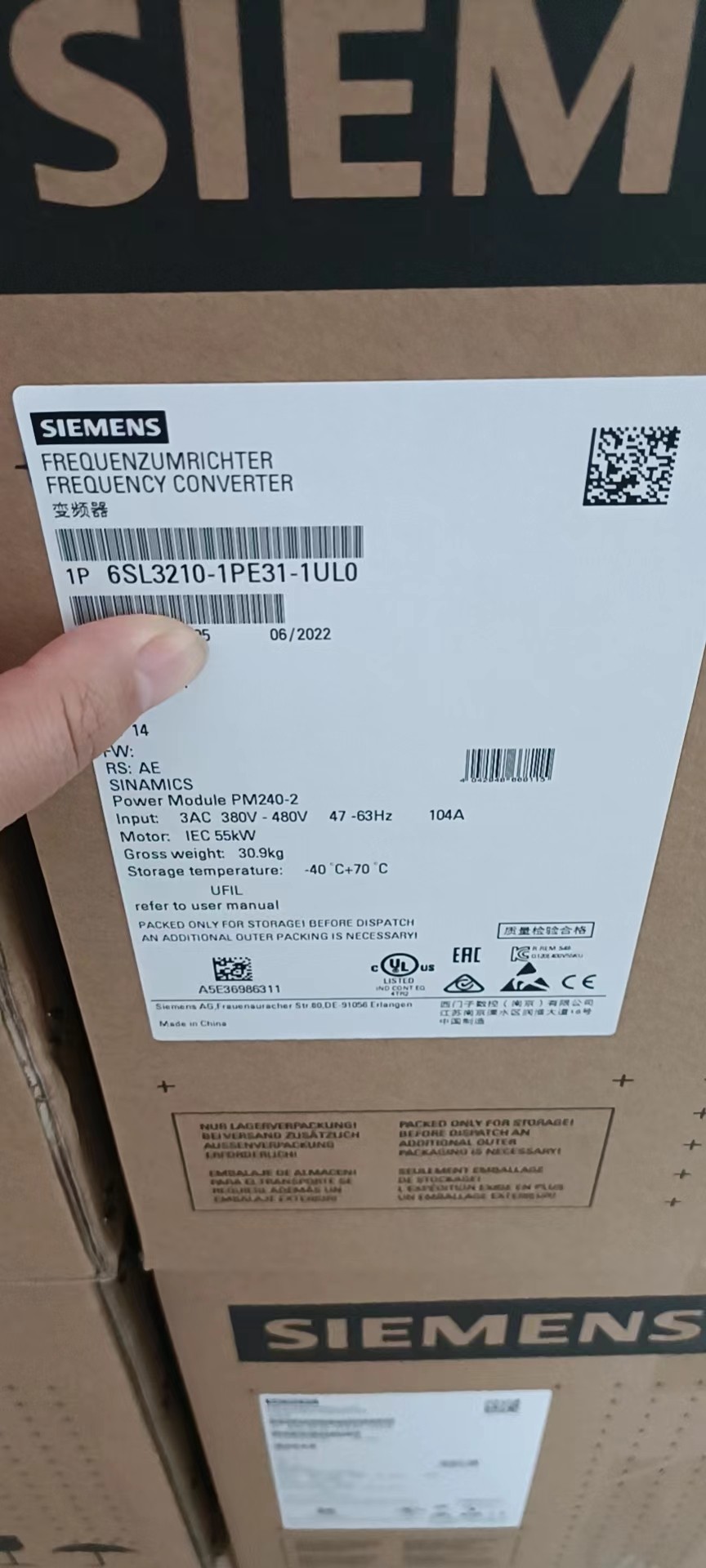 6SL3210-1PE31-5UL0T׃lS75KWG120ģKPM240-2