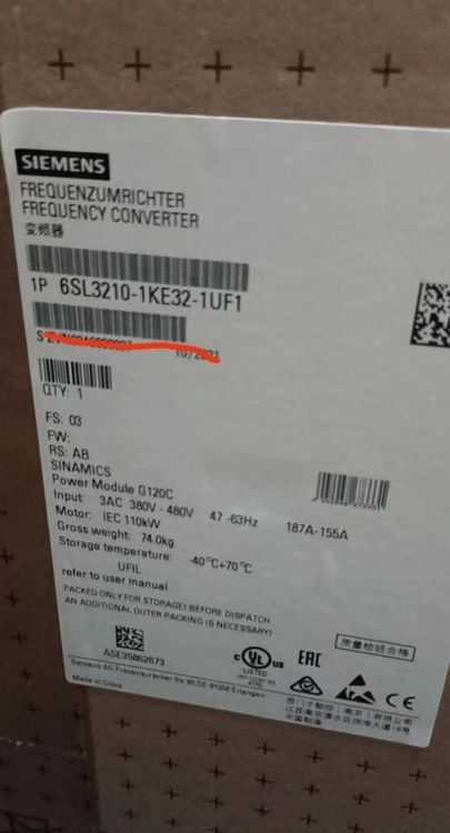 6SL3210-1KE32-4UF1TӿG120C׃l(bio)QģK132.0kW