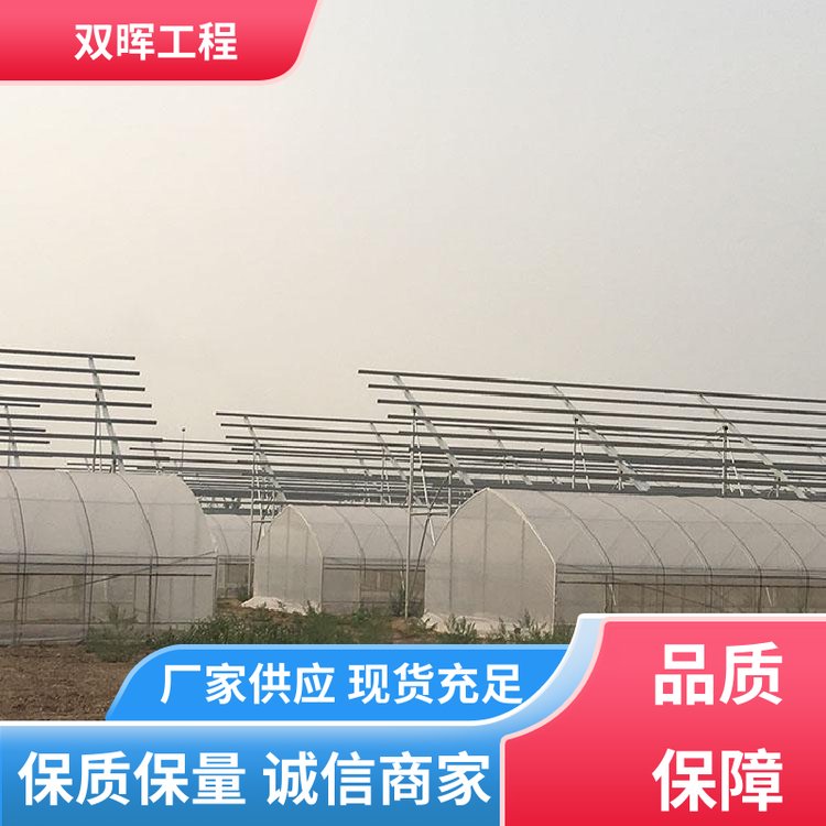 雙暉工程熱鍍鋅連棟大棚采光面積大全自動化使用壽命長