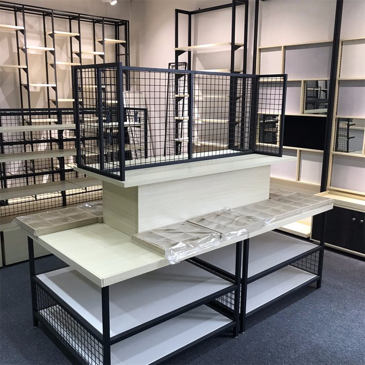 彩妝店道具定做風(fēng)格時尚創(chuàng)意新穎15年貨架行業(yè)經(jīng)驗?zāi)? title=