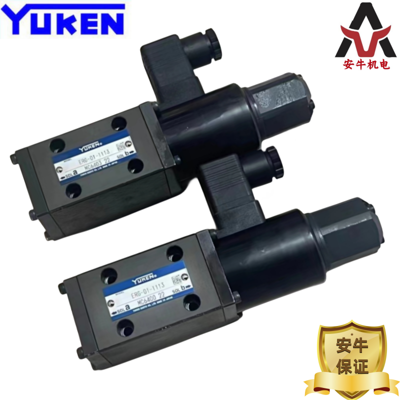 YUKEN油研控制閥ERG-01-11121113變量流量閥液壓系統(tǒng)電磁閥