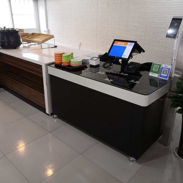 智慧餐臺食堂智能結算設備智慧食堂快速結算安陽廠家環(huán)云