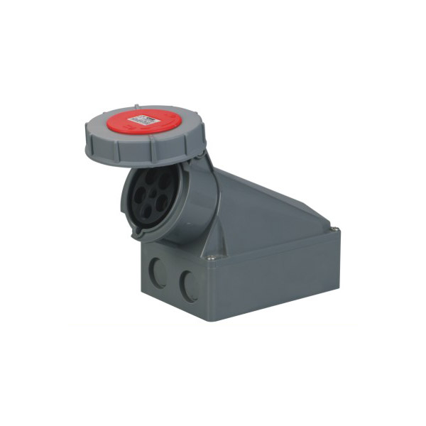 銘品電器63A工業(yè)插座IP67防護等級，防水防塵防腐防濺