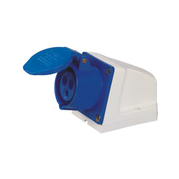 銘品電器銷售16A工業(yè)插座，防水插頭插座113,114,115，3P N E明裝插座