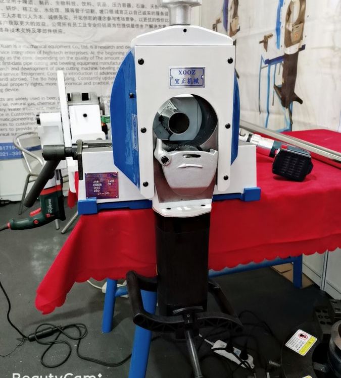 不銹鋼管切割機切口垂直可直接對焊管道切割機