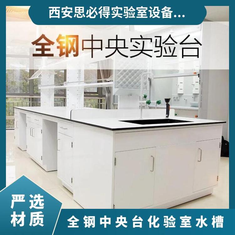 實驗室工作臺鋼木檢測臺化學(xué)檢驗桌全鋼中央臺化驗室水槽思必得