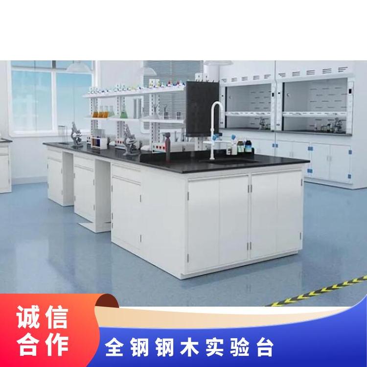 全鋼鋼木實驗臺理化板化驗臺表面不會吸附灰塵思必得