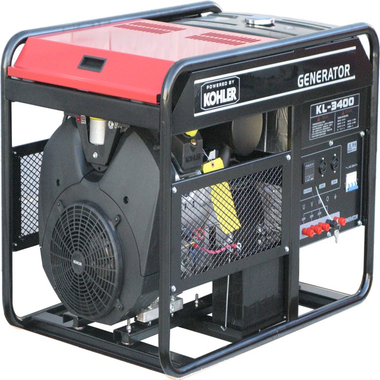 KL-3400開架式科勒動力18KW汽油發(fā)電機組電啟動KL-1200