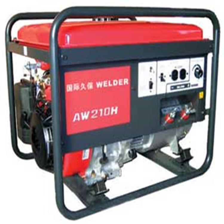 AW210H國際久保210A便捷式汽油發(fā)電電焊一體機(jī)組