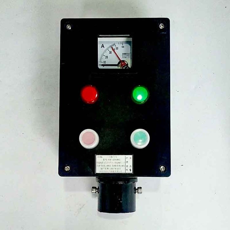 LNZ系列防塵防水現(xiàn)場操作柱A2D2B1G就地遠(yuǎn)傳帶電流表按鈕控制箱