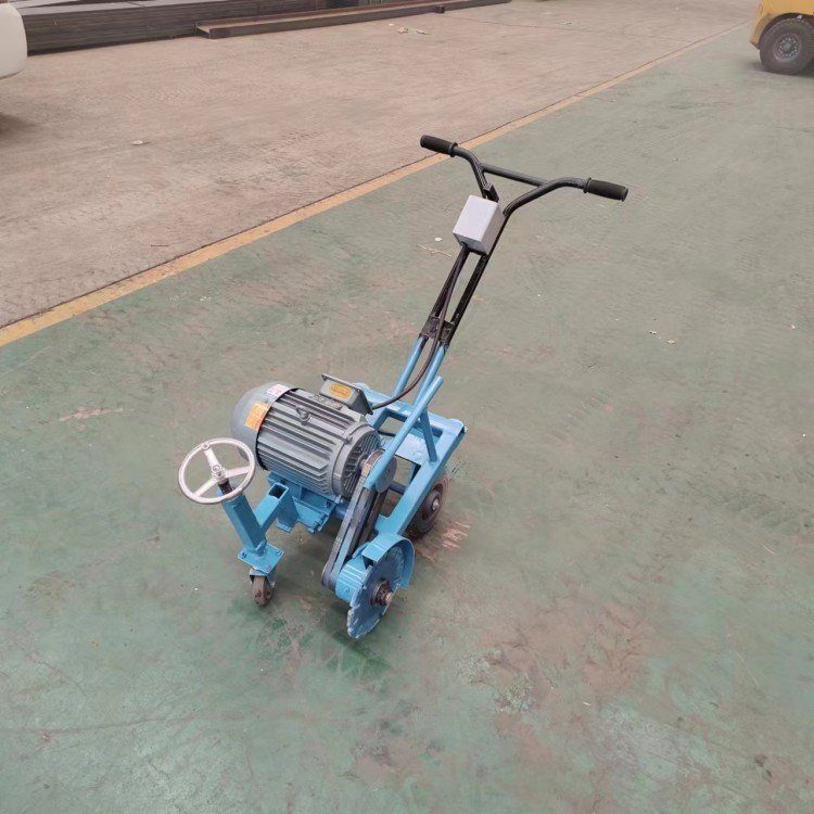 單片小型牛場(chǎng)刻紋機(jī)牧場(chǎng)地面防滑開(kāi)槽機(jī)混凝土修邊刻縫機(jī)