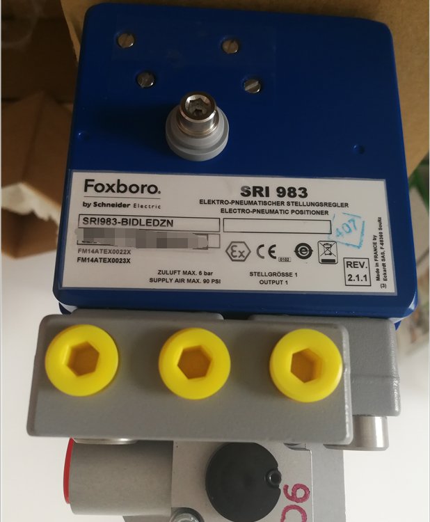 施耐德?？怂共ぬ}FOXBORO-ECKARDT閥門定位器SRP981-CIDLS1NA