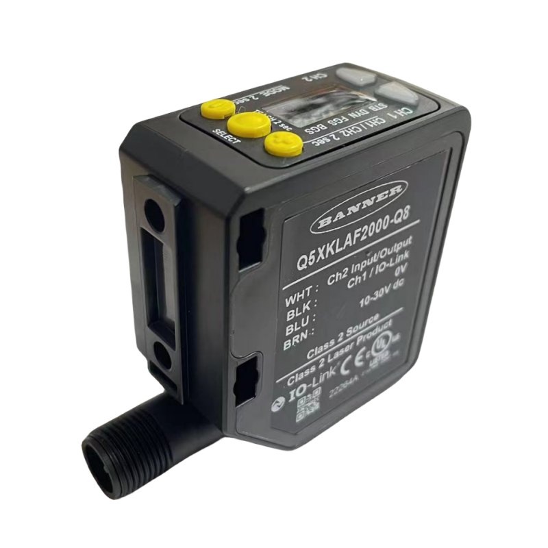 美國邦納激光測(cè)距傳感器Q5XKLAF2000-Q8現(xiàn)貨正品供應(yīng)