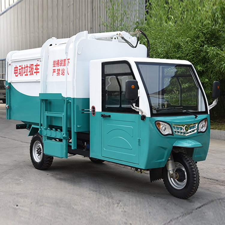 4方電動(dòng)掛桶垃圾車自卸式垃圾清運(yùn)車經(jīng)濟(jì)實(shí)用