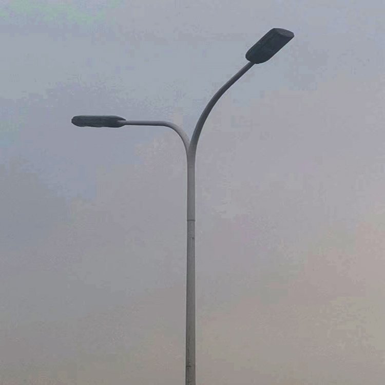 雙臂路燈市電高亮LED戶外市政工程道路燈新農(nóng)村5米6米7米8米