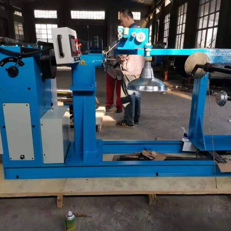 知途RX-3T型變壓器高低壓臥式繞線機，計數(shù)準(zhǔn)確、恒張力放線。