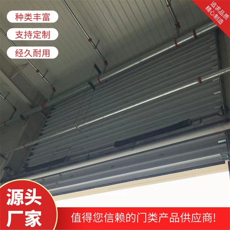 奇道車(chē)庫(kù)翻板提升門(mén)聚氨酯發(fā)泡板門(mén)保溫滑升門(mén)電動(dòng)變頻控制