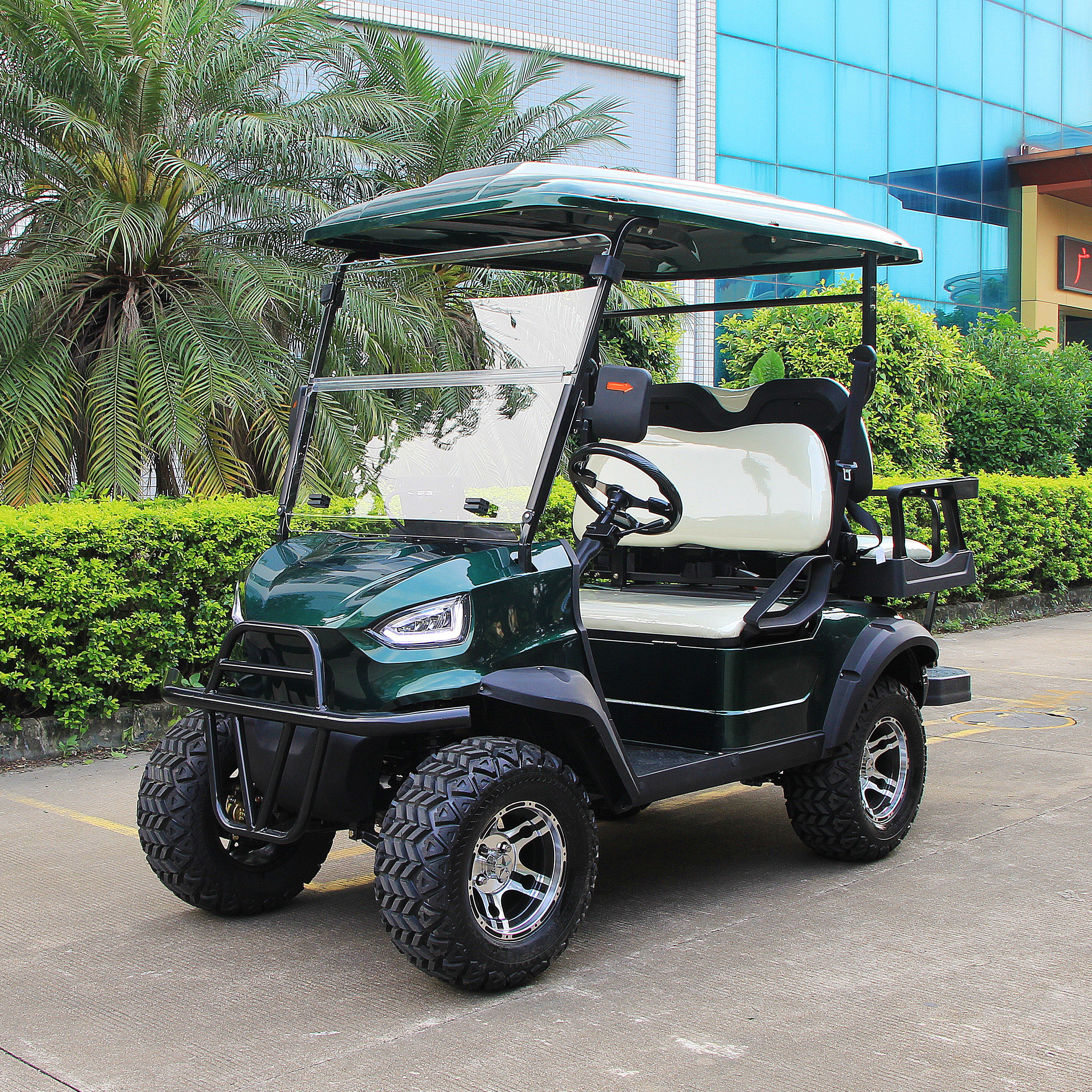 朗晴4座電動(dòng)高爾夫球車(chē)小型觀(guān)光車(chē)5座景區(qū)觀(guān)光用車(chē)