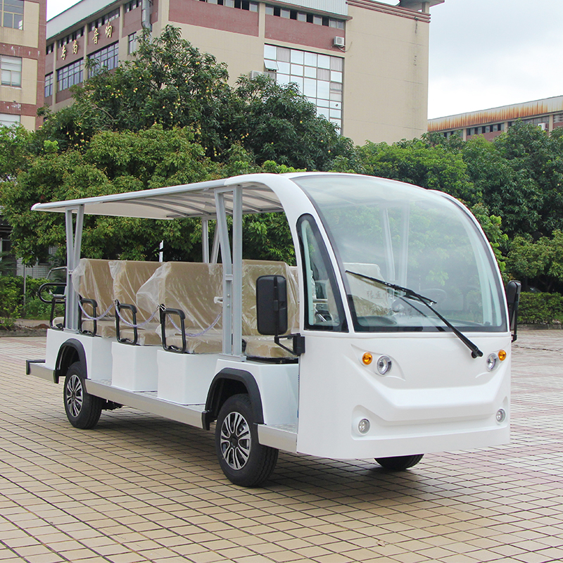 朗晴14座電動觀光車酒店園區(qū)接待景區(qū)游覽車電瓶車