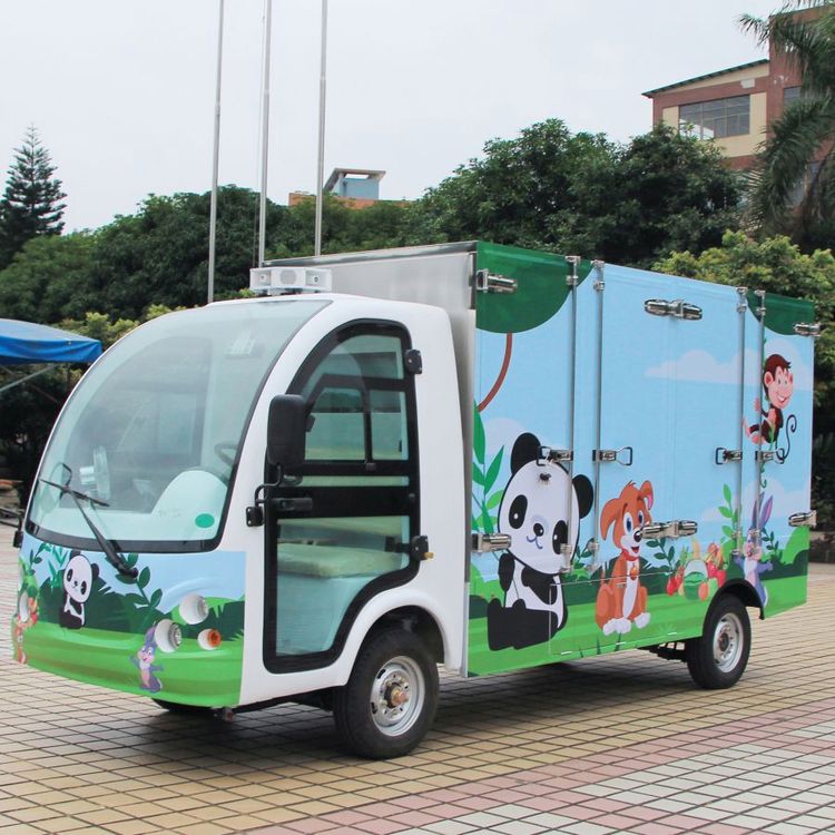 朗晴廂式載貨車電動轉(zhuǎn)運(yùn)車廠區(qū)使用電瓶四輪車
