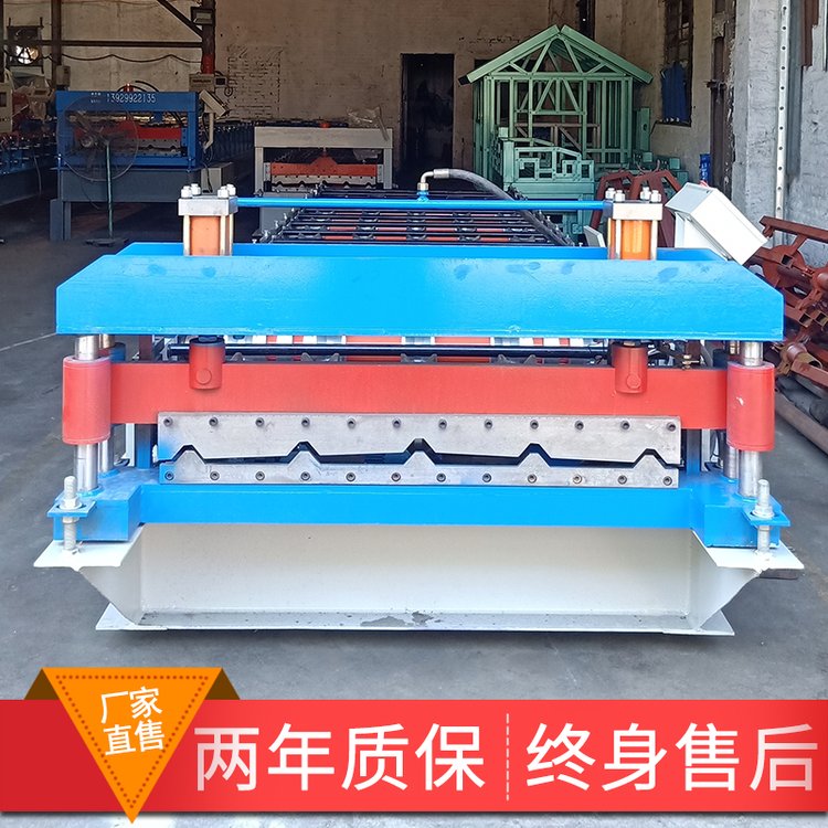 睿至鋒鋁瓦生產(chǎn)設(shè)備彩鋼板瓦壓瓦機(jī)冷彎機(jī)廠家運(yùn)行穩(wěn)定