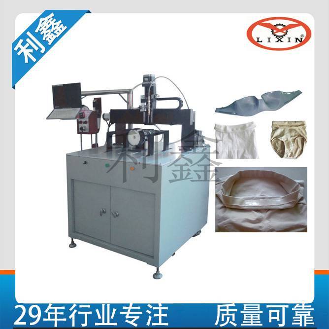 全自動護膝硅膠滴膠機，可實線直線和波浪形360度無縫點膠防滑