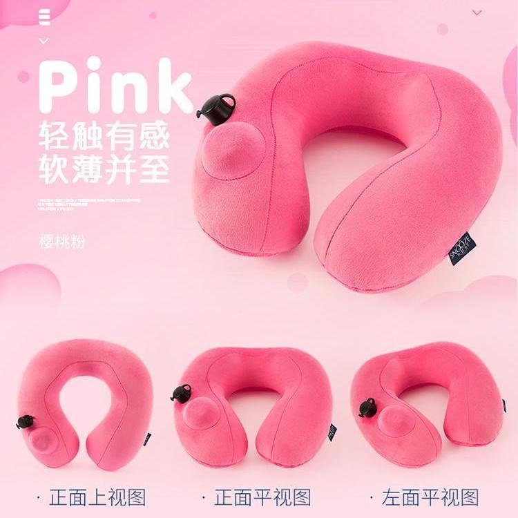 PVC充氣枕頭方便安全的通風口設計易于充氣和放氣可定制